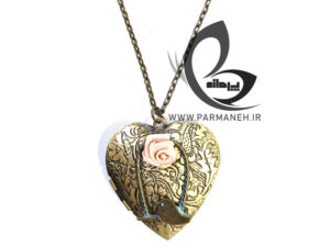 فروشگاه پرمانه 9 گردنبند فلزی قفل دار پرمانه با عکس شخصی کد 3