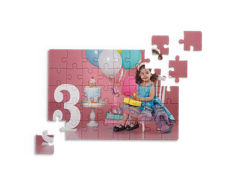 پازل چوبی پرمانه با عکس دلخواه