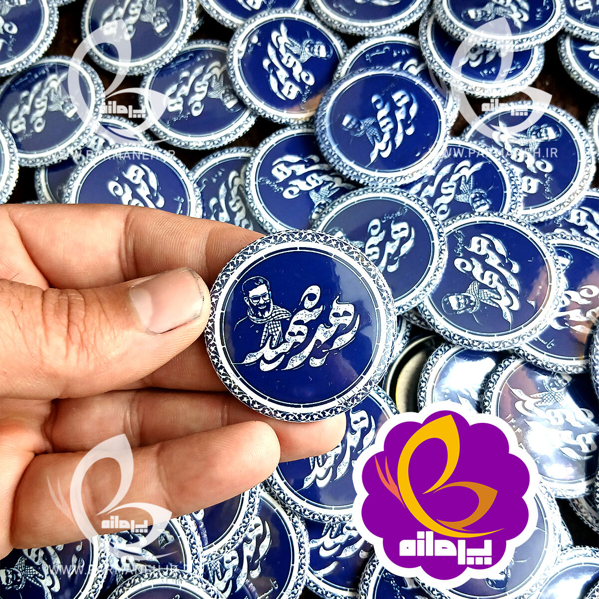 پیکسل پرمانه طرح رهبر شهید کد 6 عمده